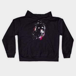 Havanese Bolonka dog, painted with splashes Kids Hoodie